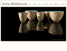 Tablet Screenshot of anna-whitehouse.co.uk